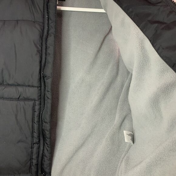 Old Navy Kids Unisex Black Puffer Vest Fleece Lining Size 6-7 - Picture 6 of 8